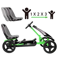Kart à pédales pour enfants Airjet - Vert