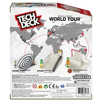 Tech Deck, Build-A-Park World Tour, P.F.K Skate Support Center, Coffret rampe avec fingerboard Signature