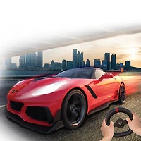 Sharper Image Toy RC Real Drive 1:16 GM Corvette