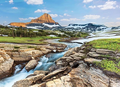Eurographics Puzzle de 1000 pièces HDR Glacier National Park