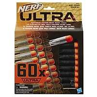 Recharge de 60 fléchettes Nerf Ultra - Notre exclusivité