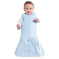Halo SleepSack Swaddle - Blue Aviator - Micro-Fleece - Newborn