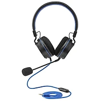 Snakebyte PS4 <br>Casque de jeu sur l'oreilleNoir / Bleu