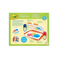 Crayola Easy-Clean Fingerpaint Set