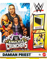 WWE Knuckle Crunchers Figurine articulée et acc. Damian Priest