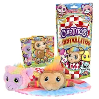 NOUVEAU THÈME DE CARNAVAL - PARFUM Cutetitos Carnivalitos - Animaux en peluche surprise - Peluche de carnaval à collectionner - Série 1