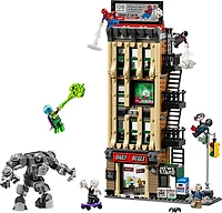LEGO Marvel Spider-Man contre Mysterio : le Daily Bugle - Jouet de Construction de Jeu de Simulation de Superhéros - 76342