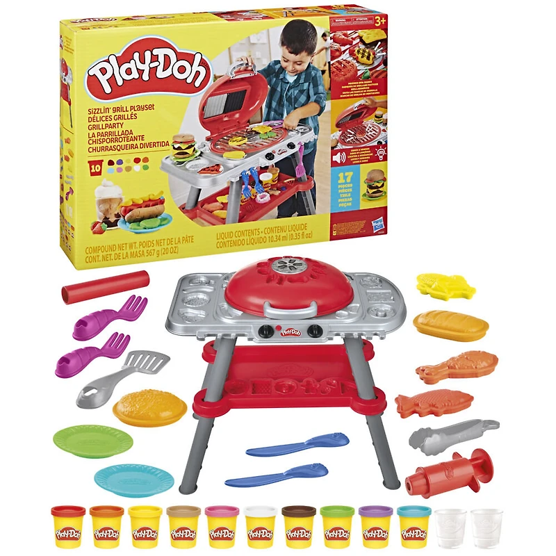 Play-Doh Délices grillés, coffret de pâte à modeler