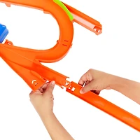 Hot Wheels-Piste Multi Crash-Coffret propulseur motorisé et voiture
