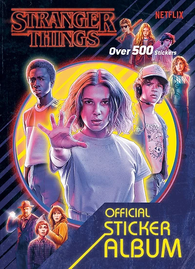 Stranger Things: The Official Sticker Album (Stranger Things) - Édition anglaise