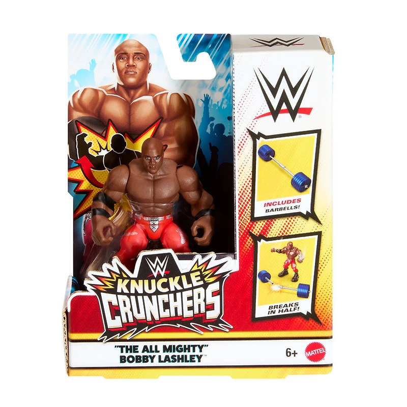WWE - Knuckle Crunchers - Figurine articulée et access