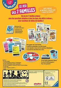 Ravensburger: The Game Of The 7 Families of the Incollables - French Edition