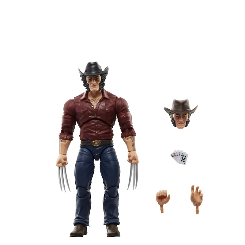 Marvel Legends Series, Logan contre Sabretooth, figurines Wolverine