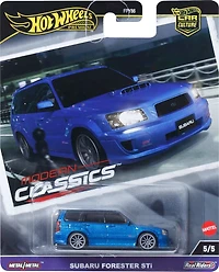 Hot Wheels Premium Car Culture Modern Classics Subaru Forester STI 1:64 Scale Collectible Vehicle
