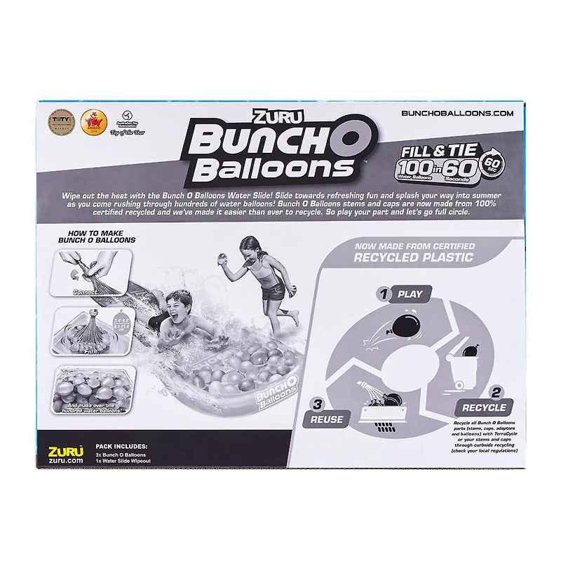 Glissade d'eau Wipeout Bunch O Balloons (1x voie) de ZURU