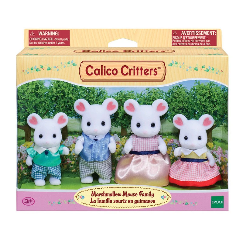 Calico Critters - Famille de Souris Guimauve