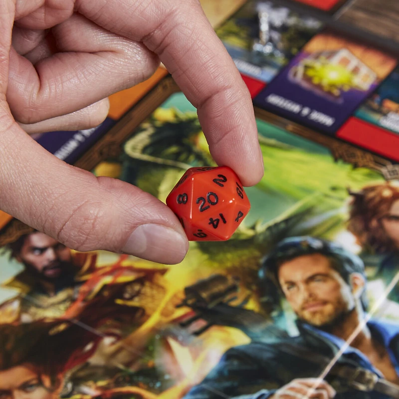 Jeu Monopoly Donjons and Dragons : L'honneur des voleurs, inspiré du film, jeu de plateau DandD pour 2 à 5 joueurs