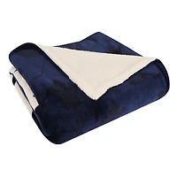 Couverture en polaire Sherpa à motif sportif des Maple Leafs de Toronto de la LNH(50 x 60)