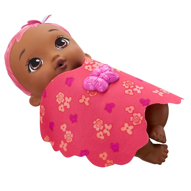 My Garden Baby - Bébé Papillon Corail Boit et Fait Pipi - Notre exclusivité