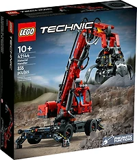 LEGO Technic La machine de manutention, 42144 Modèles de grues, Ensemble de construction (835 pièces)