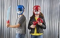 Masque de Ranger bleu de Power Rangers Beast Morphers.