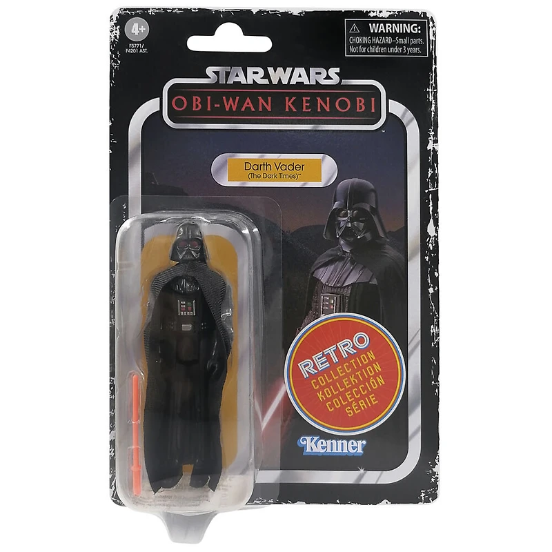 Star Wars Retro Collection, figurine Darth Vader (The Dark Time) de 9,5 cm