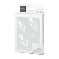Percale Dream Crib Sheet Bunny Grey