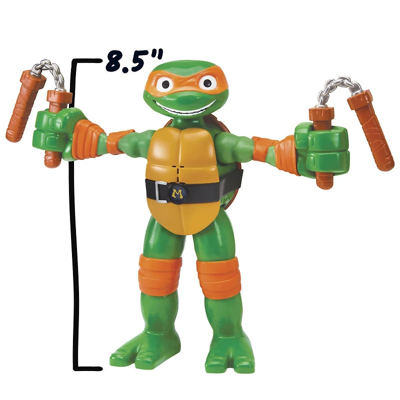 Tales of Teenage Mutant Ninja Turtles: Stretch N Shout Michelangelo Figure - R Exclusive
