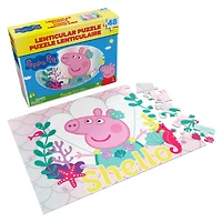 Peppa Pig 48-Piece Lenticular (3-D) Puzzle