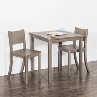 Forever Eclectic Café Kids Table & Chairs Set, Dusty Heather