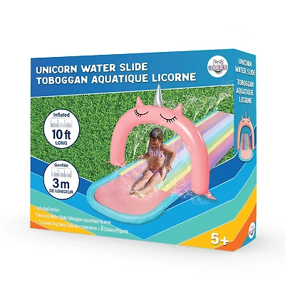 Danaplay Toboggan Aquatique Licorne 10 Pieds