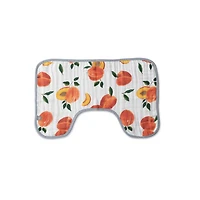 Red Rover - Cotton Muslin Burp Cloth - Peachy