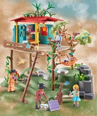 Playmobil - Maison familiale dans les arbres