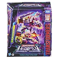 Transformers Generations Legacy Series, figurine Blitzwing classe Leader à triple conversion, 17,5 cm