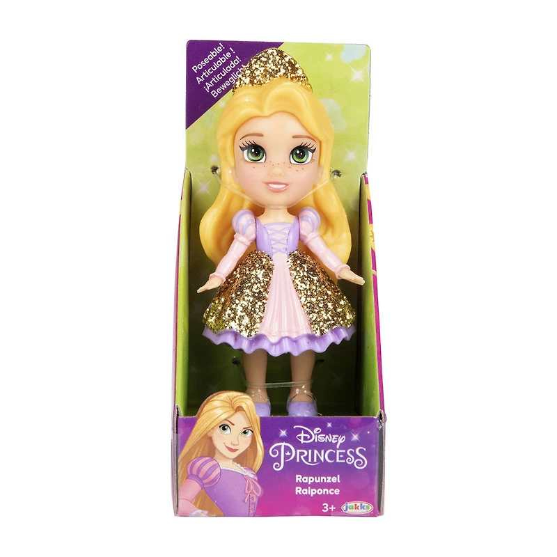 Disney Princess Mini Toddler Figurine Doll - Rapunzel