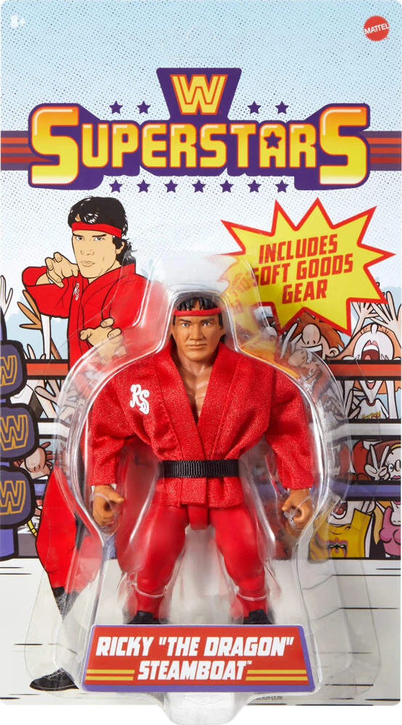WWE Superstars Figurine 15,24po Ricky The Dragon Steamboat