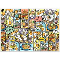 USAopoly Gudetama "Amazing Egg-Ventures" 1000 Piece Puzzle - English Edition