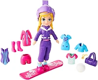 Polly Pocket - Super Coffret - Style Escouade