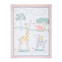 Sammy & Lou 4 Piece Crib Bedding Set - Sweet Safari