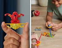 Bakugan Starter 3-Pack, Special Attack Bruiser, Octogan et Trox, figurines articulées personnalisables qui tournent et cartes à collectionner