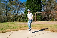 Pogo Stick Jolt - Camouflage Bleu