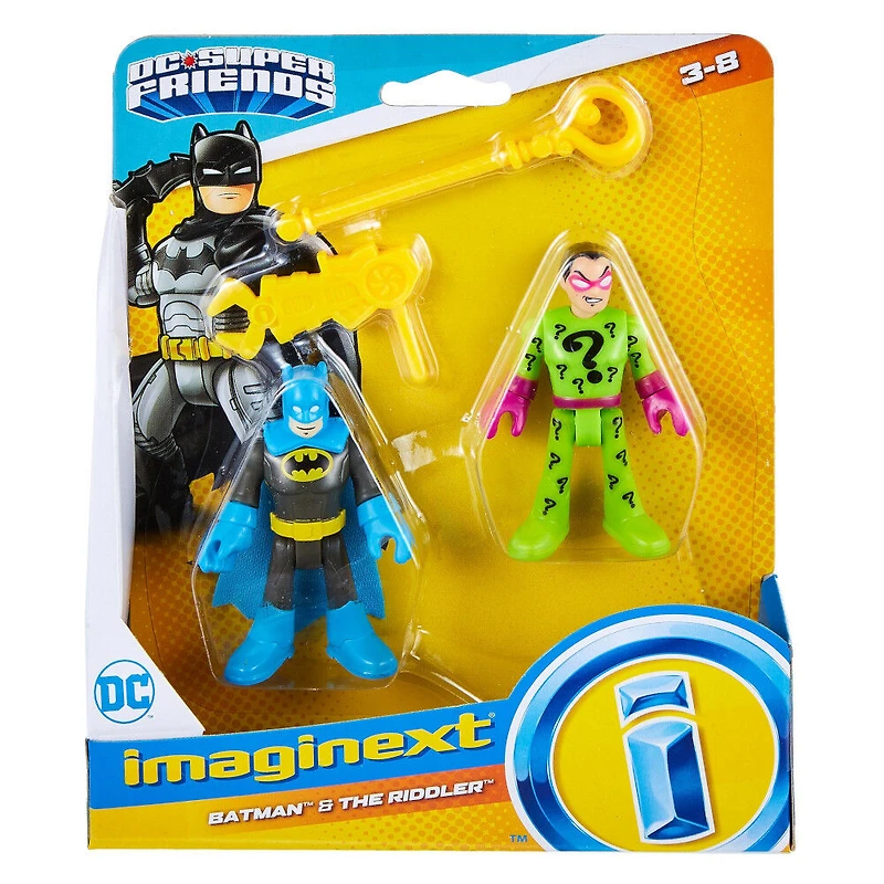 Imaginext - DC Super Friends - Batman et Le Sphinx - Édition anglaise