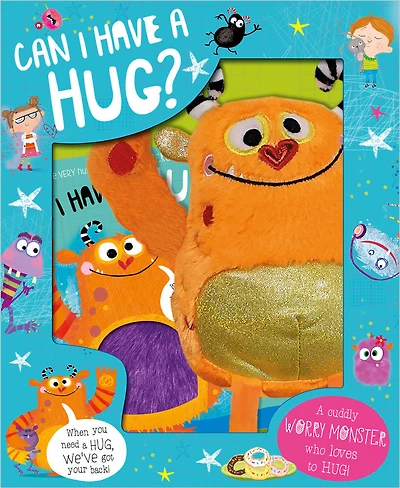 Puis-Je Avoir Un Ensemble De Livre Et Boîte En Peluche Hug - Édition anglaise