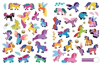 Jumbo Stickers For Lil Hands Unicorns - English Edition