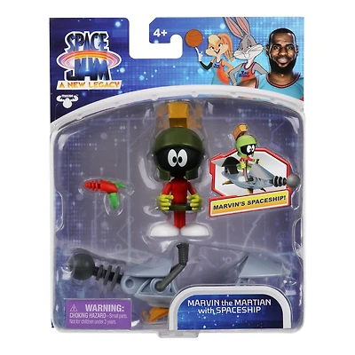 Space Jam S1 Ballers Fig Pack - Marvin With Spaceship - English Edition
