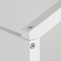 Sweedi Lit maison Bambin Blanc