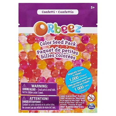 Orbeez, Confetti Color Seed Pack with 1,000 Orbeez Seeds to Grow