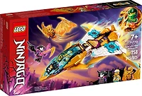 LEGO NINJAGO L'avion dragon d'or de Zane 71770 Ensemble de construction (258 pièces)