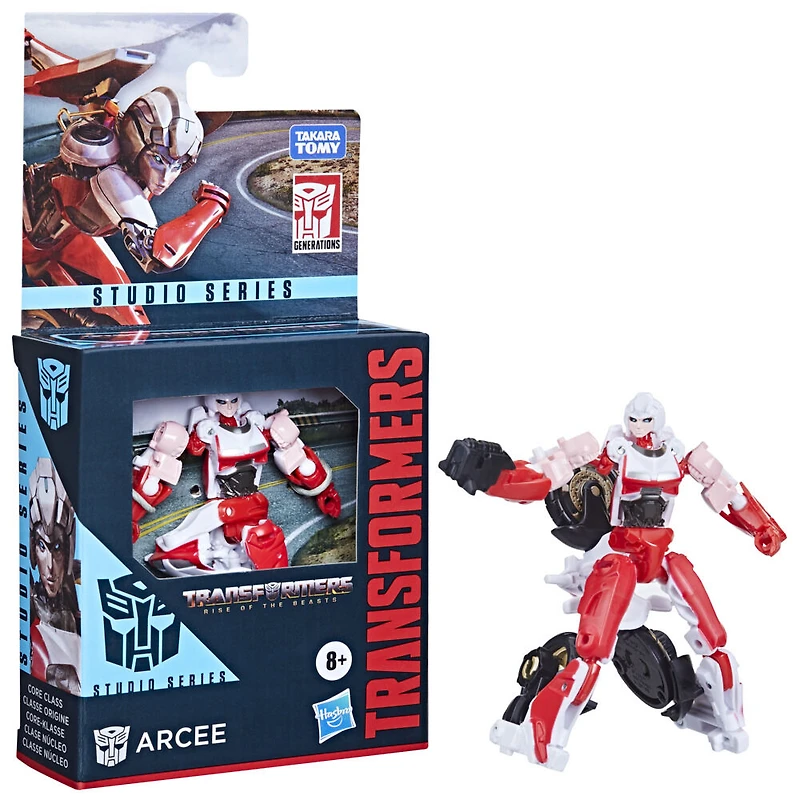 Transformers Studio Series, figurine Arcee classe Origine de 8,5 cm, Transformers: Rise of the Beasts