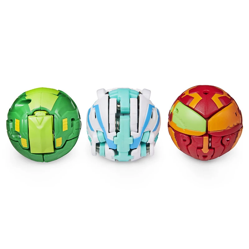 Bakugan, Starter Pack 3 personnages, Haos Pyravian, Créatures transformables à collectionner